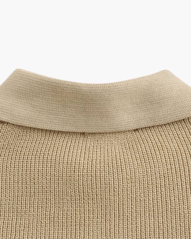 Emery Half Zip Knit Sweater