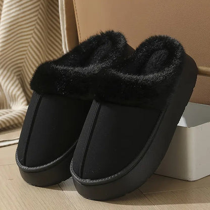 Quinn Plush Slip On Slippers