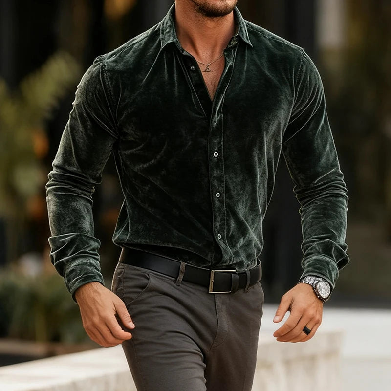 Rafferty Velvet Shirt