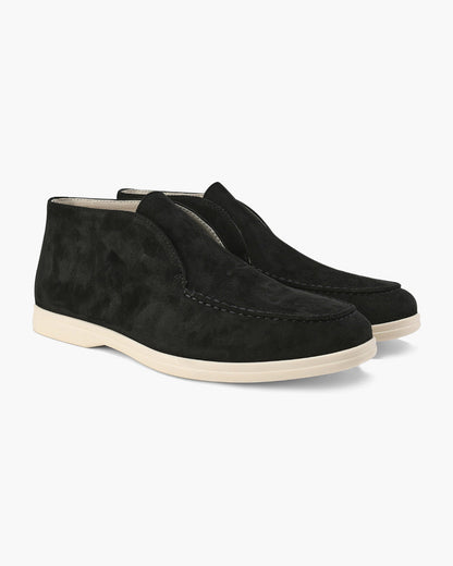 Milo High Cut Suede Loafers