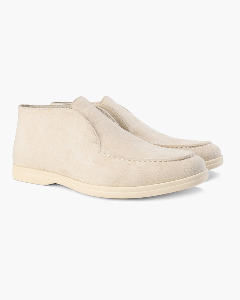 Milo High Cut Suede Loafers