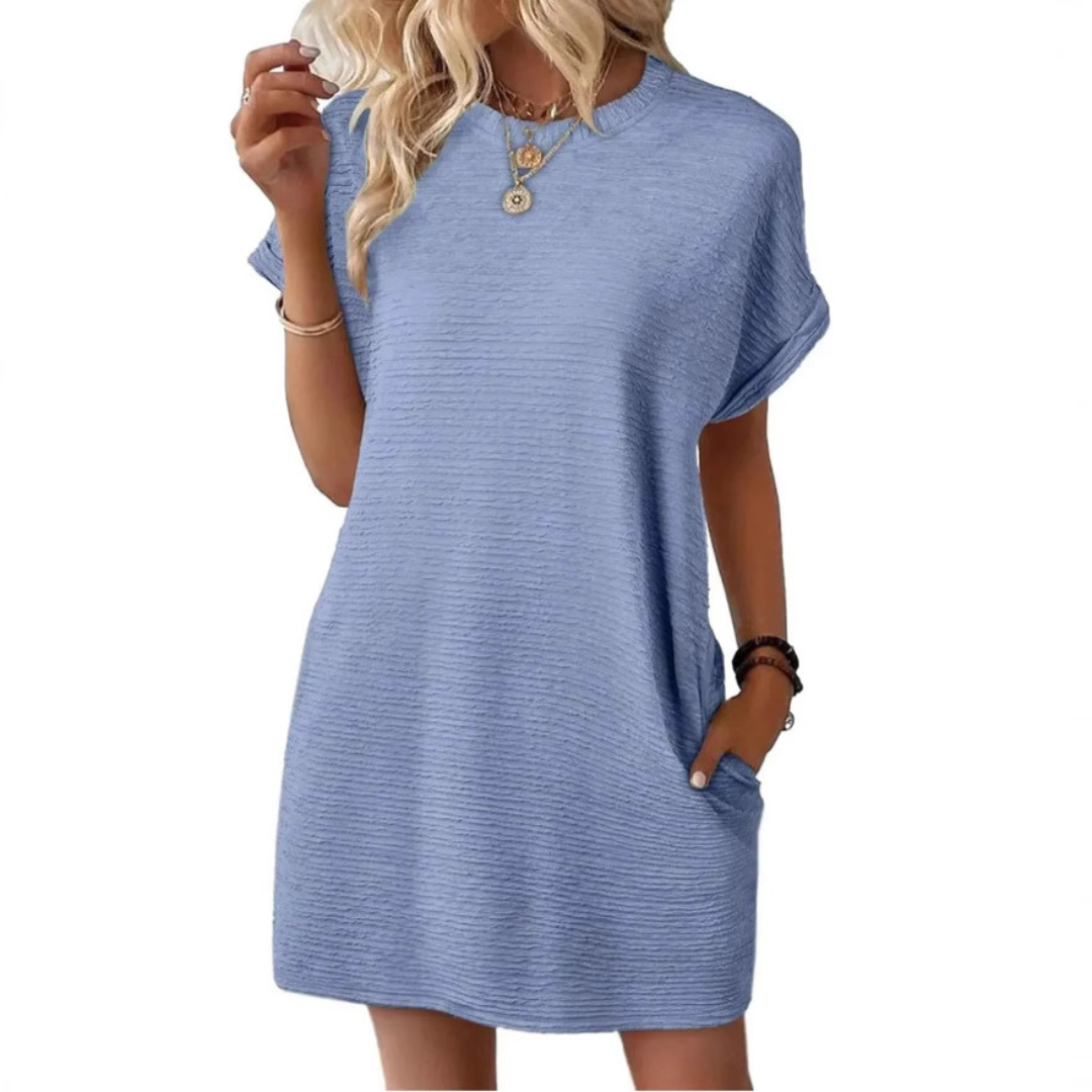 Linden Round Neck Summer Dress