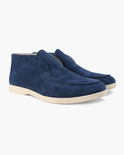Milo High Cut Suede Loafers