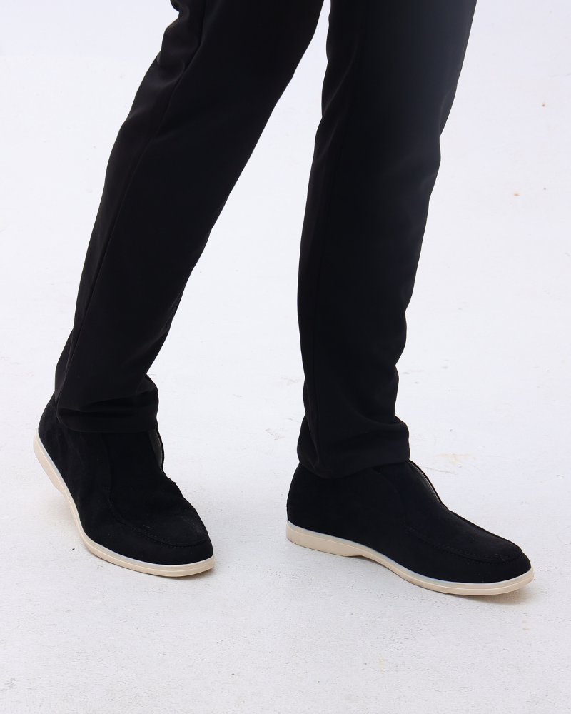 Milo High Cut Suede Loafers