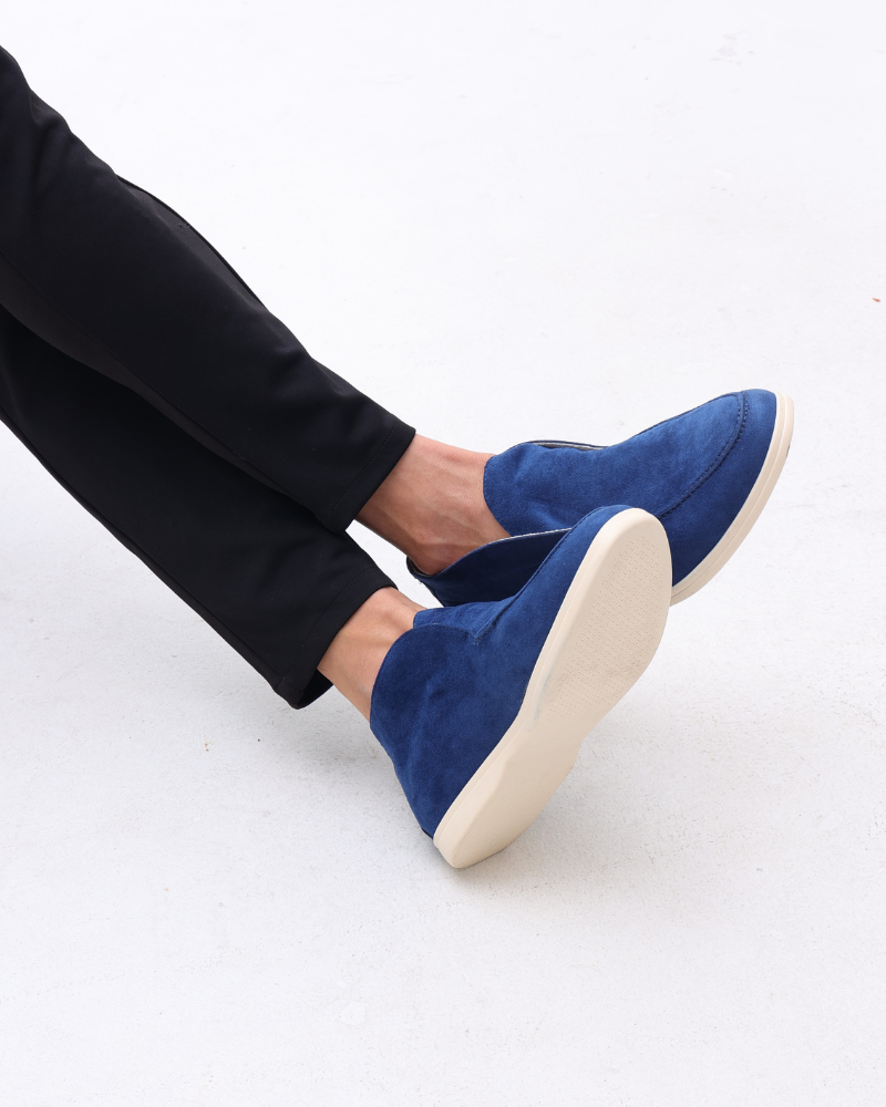 Milo High Cut Suede Loafers
