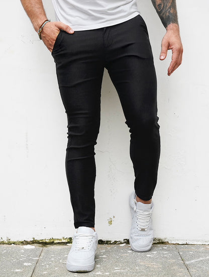 Noa | Black Stretch Pants