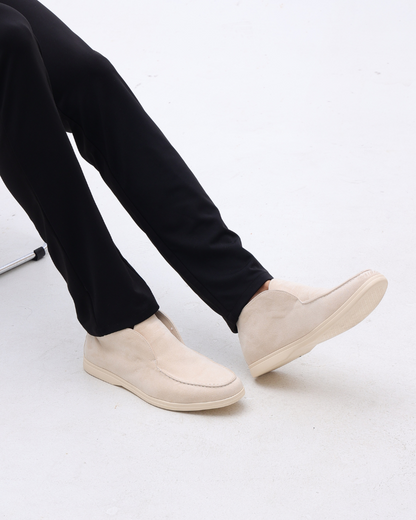 Milo High Cut Suede Loafers