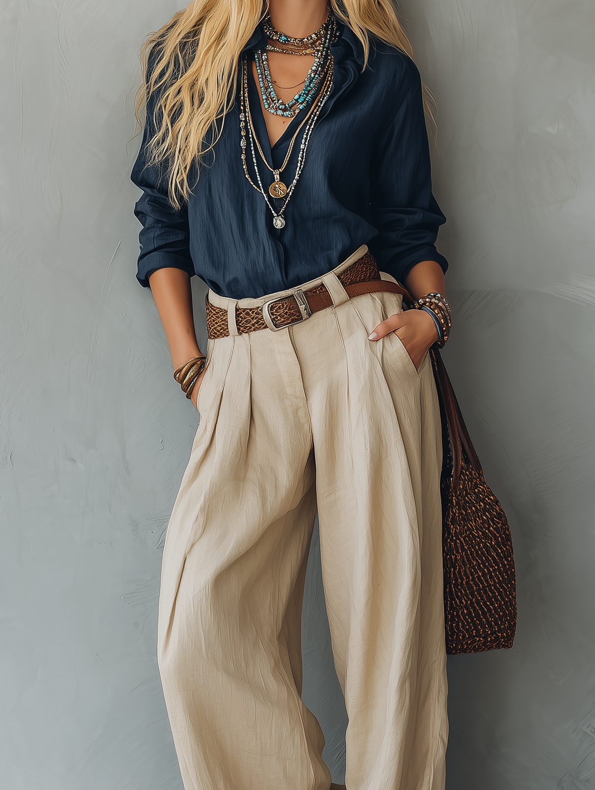 Nora Linen Pullover Shirt