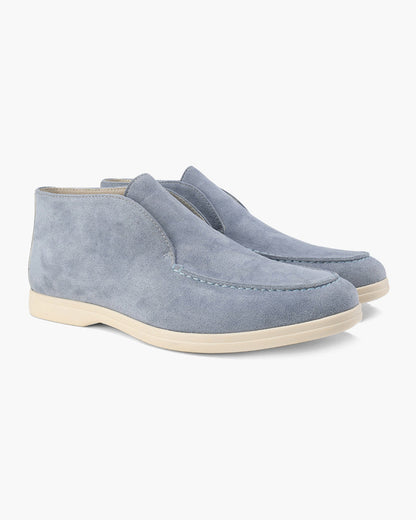 Milo High Cut Suede Loafers