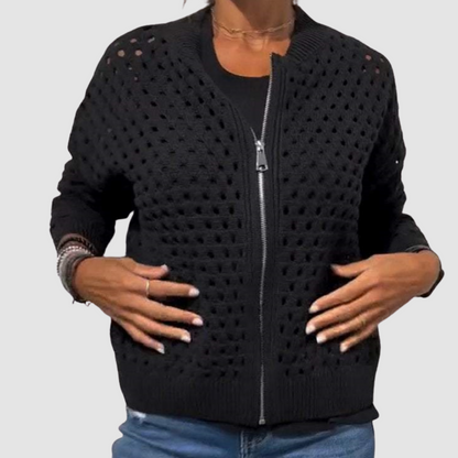 Sylvie Open Knit Cardigan