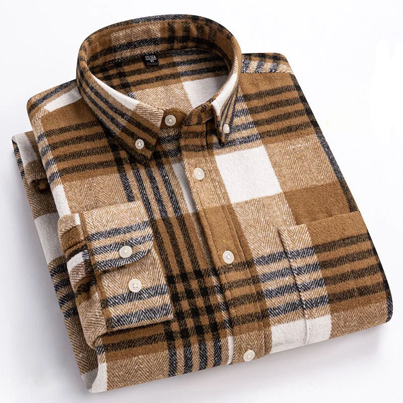 Camden Brushed Flannel Shirt