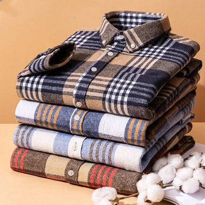 Camden Brushed Flannel Shirt