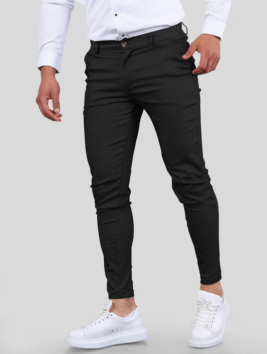 Noa | Black Stretch Pants