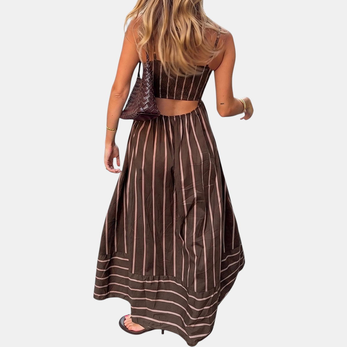 Edith Square Neck Maxi Dress
