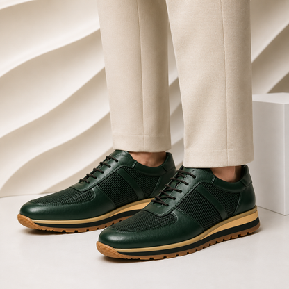 Griffin Cowhide Leather Trainer