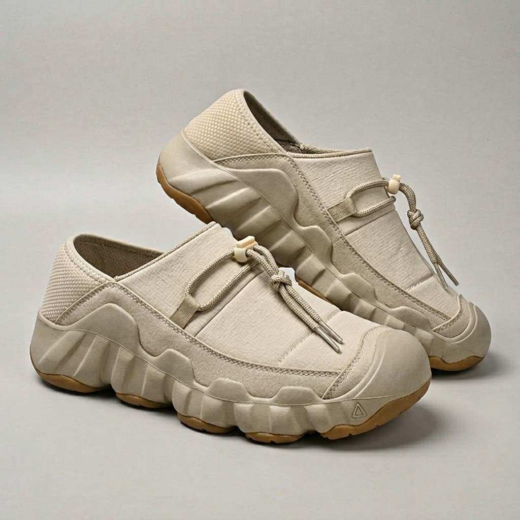 Rye Cushioned Canvas Trainer