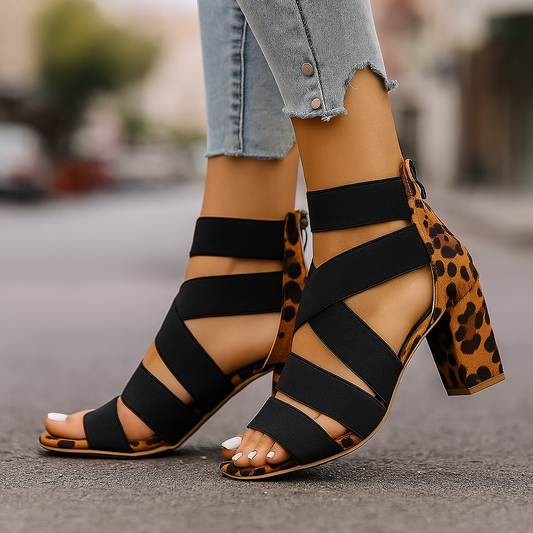 Maya Wrap Strap Heels