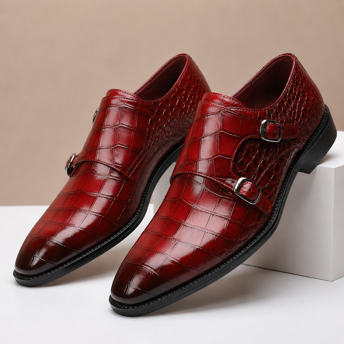 Ashton Monk Strap Shoes