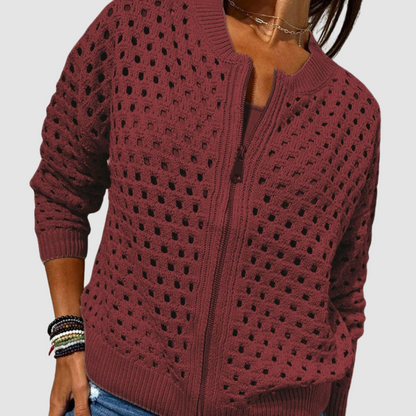Sylvie Open Knit Cardigan