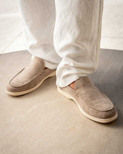 Sutton Suede Driving Loafers