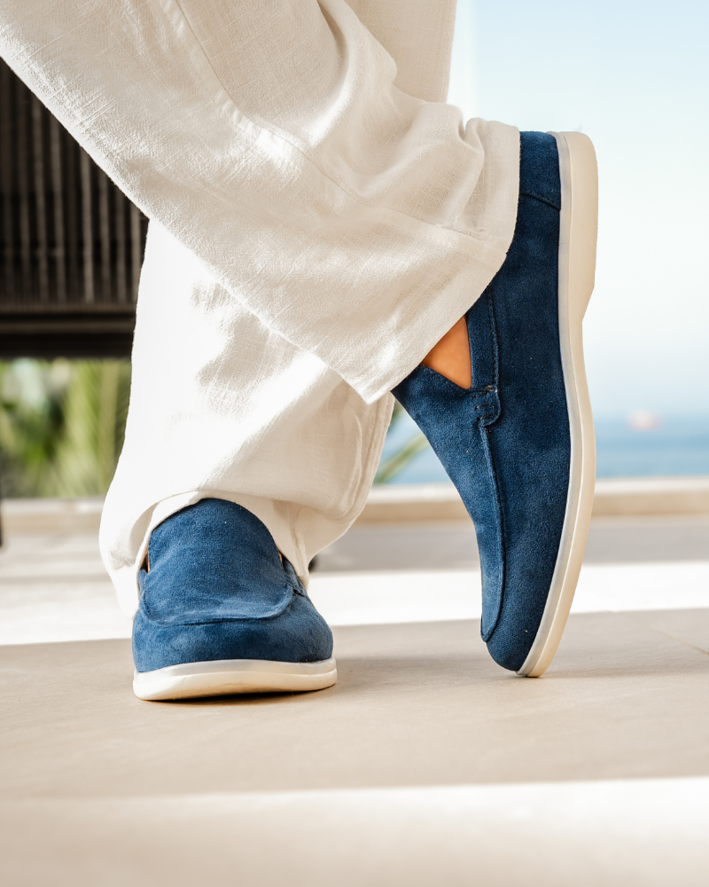 Sutton Suede Driving Loafers