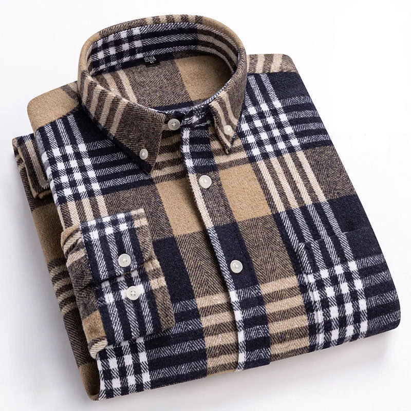 Camden Brushed Flannel Shirt