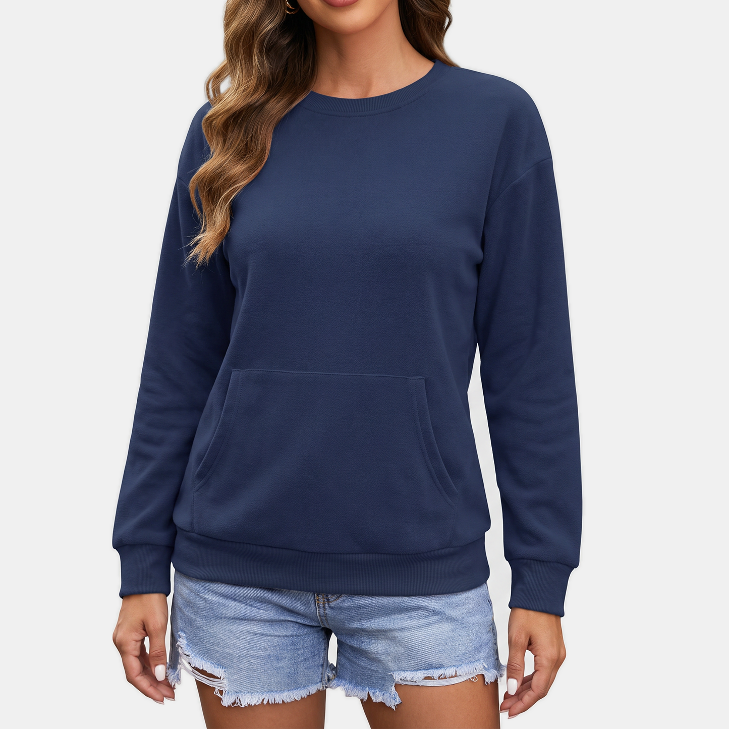 Denby Oversized Fleece Sweatshirt