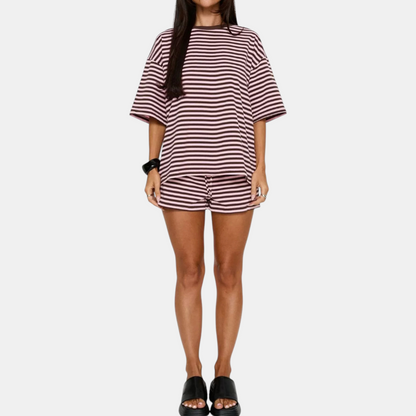 Juno Striped Lounge Set