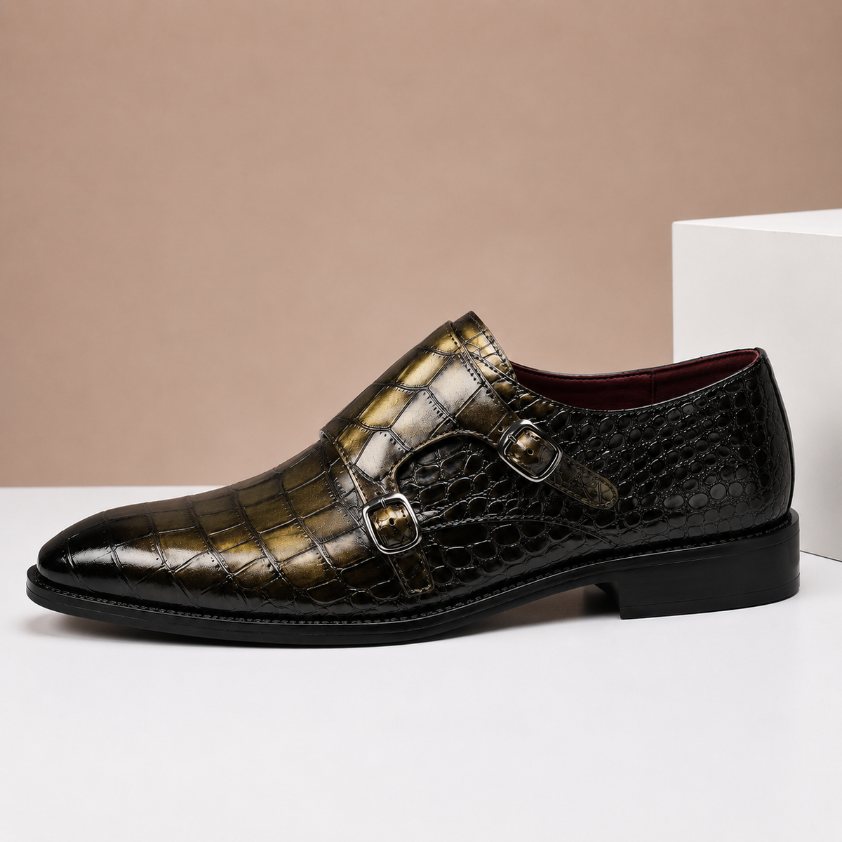 Ashton Monk Strap Shoes
