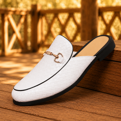 Beckett Leather Backless Mules