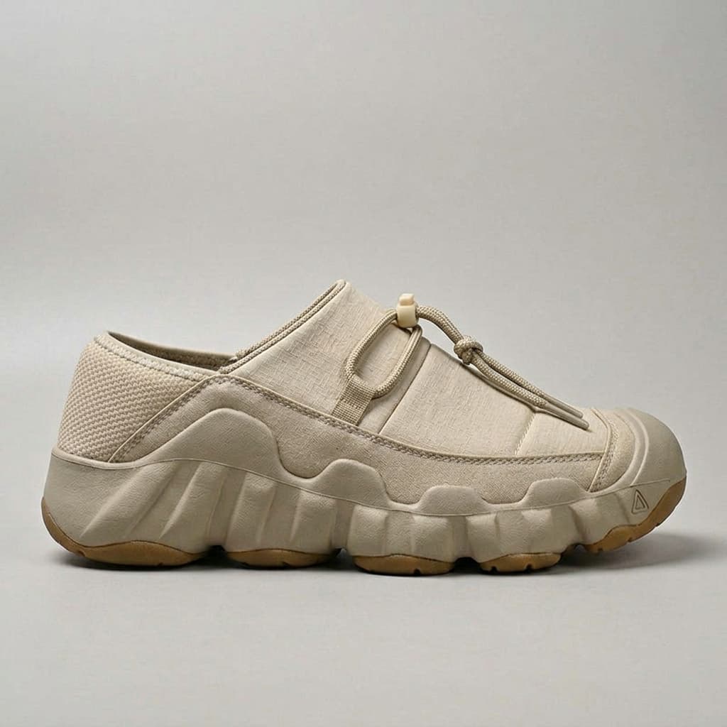 Rye Cushioned Canvas Trainer