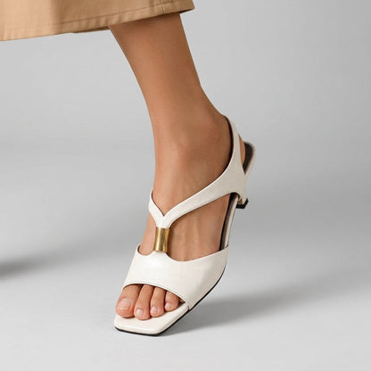 Nora Kitten Heel Mules