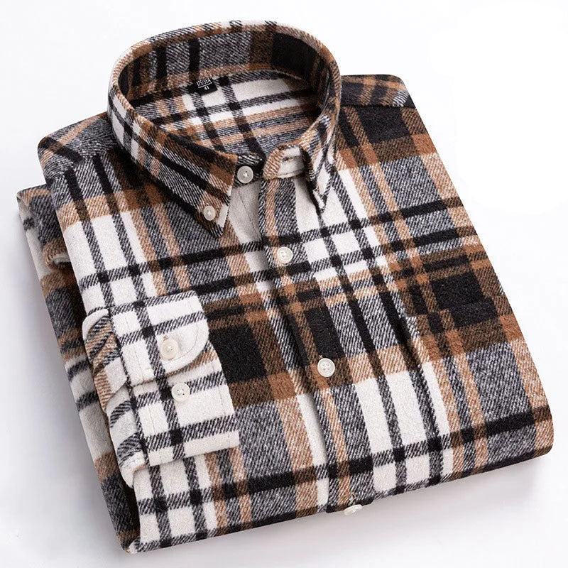 Camden Brushed Flannel Shirt