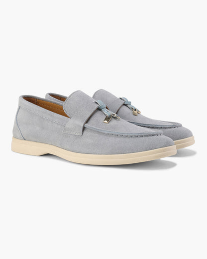 Elise Suede Flat Loafers