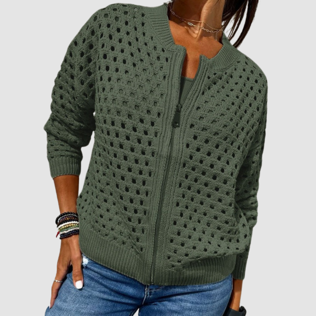 Sylvie Open Knit Cardigan