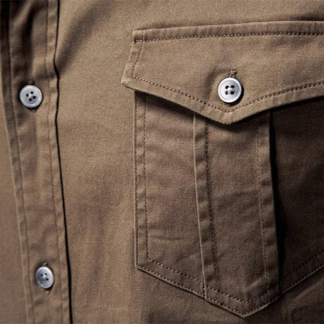 Elliot Garment Washed Shirt