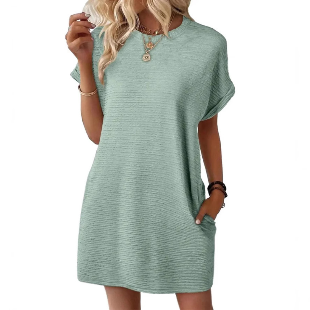 Linden Round Neck Summer Dress
