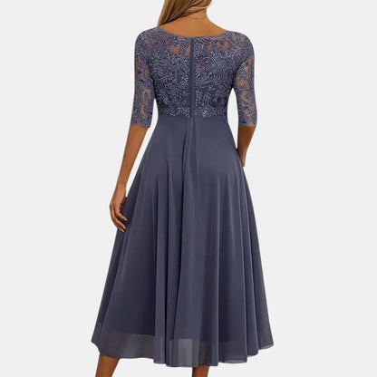 Ellery Lace Bodice Occasion Dress