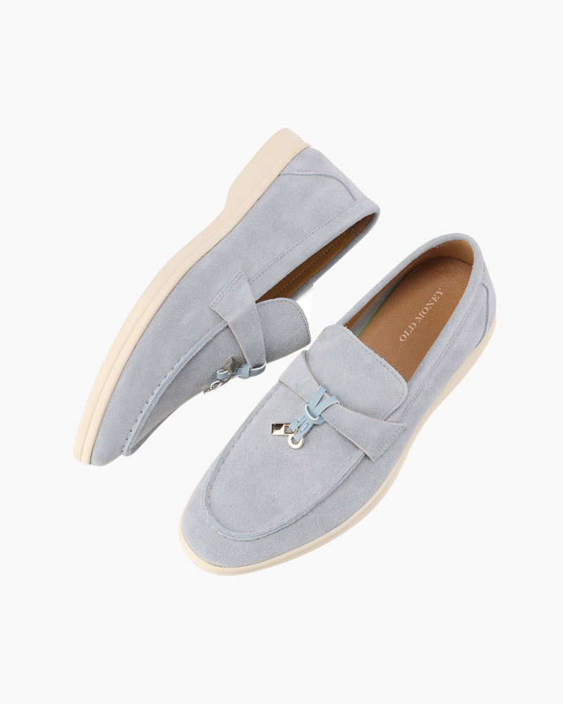 Elise Suede Flat Loafers