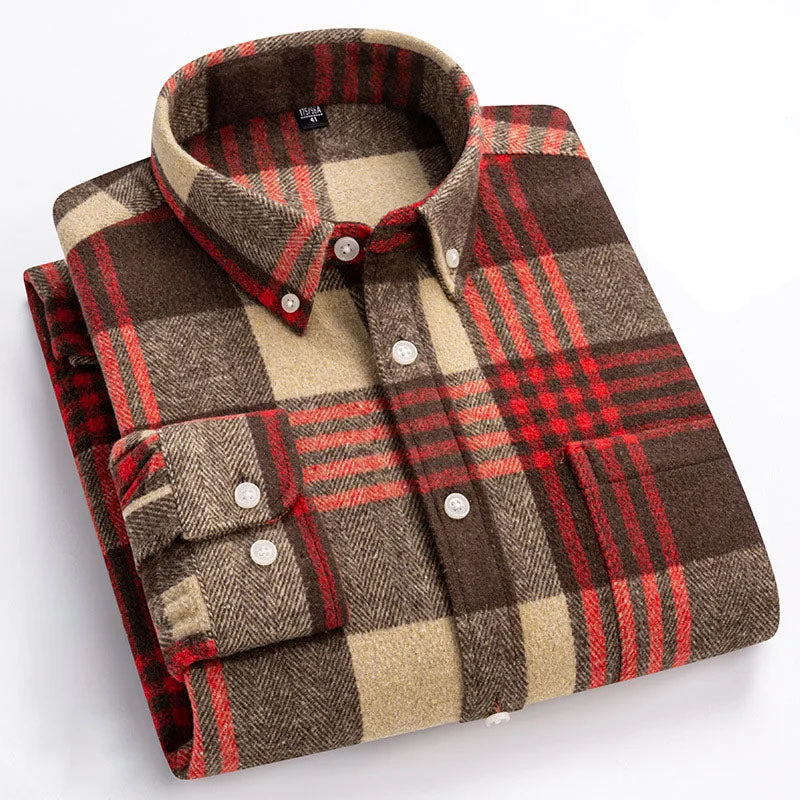 Camden Brushed Flannel Shirt