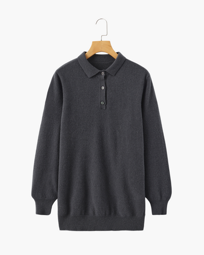 Halden Cashmere Knit Polo