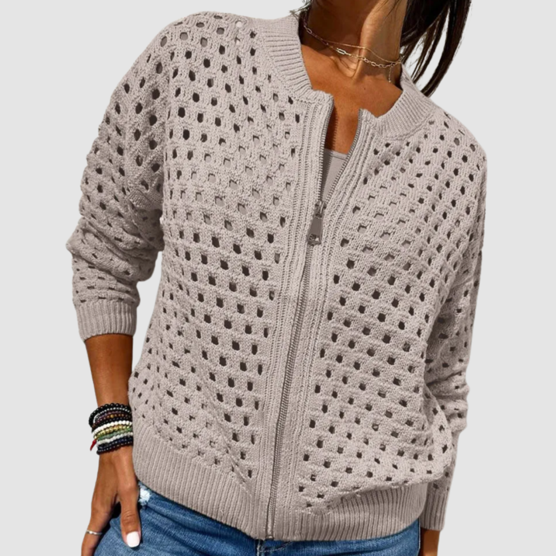 Sylvie Open Knit Cardigan