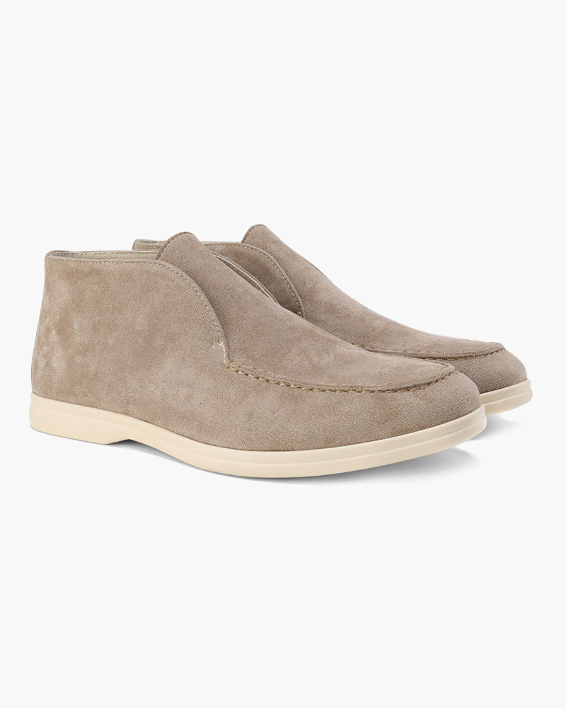 Milo High Cut Suede Loafers
