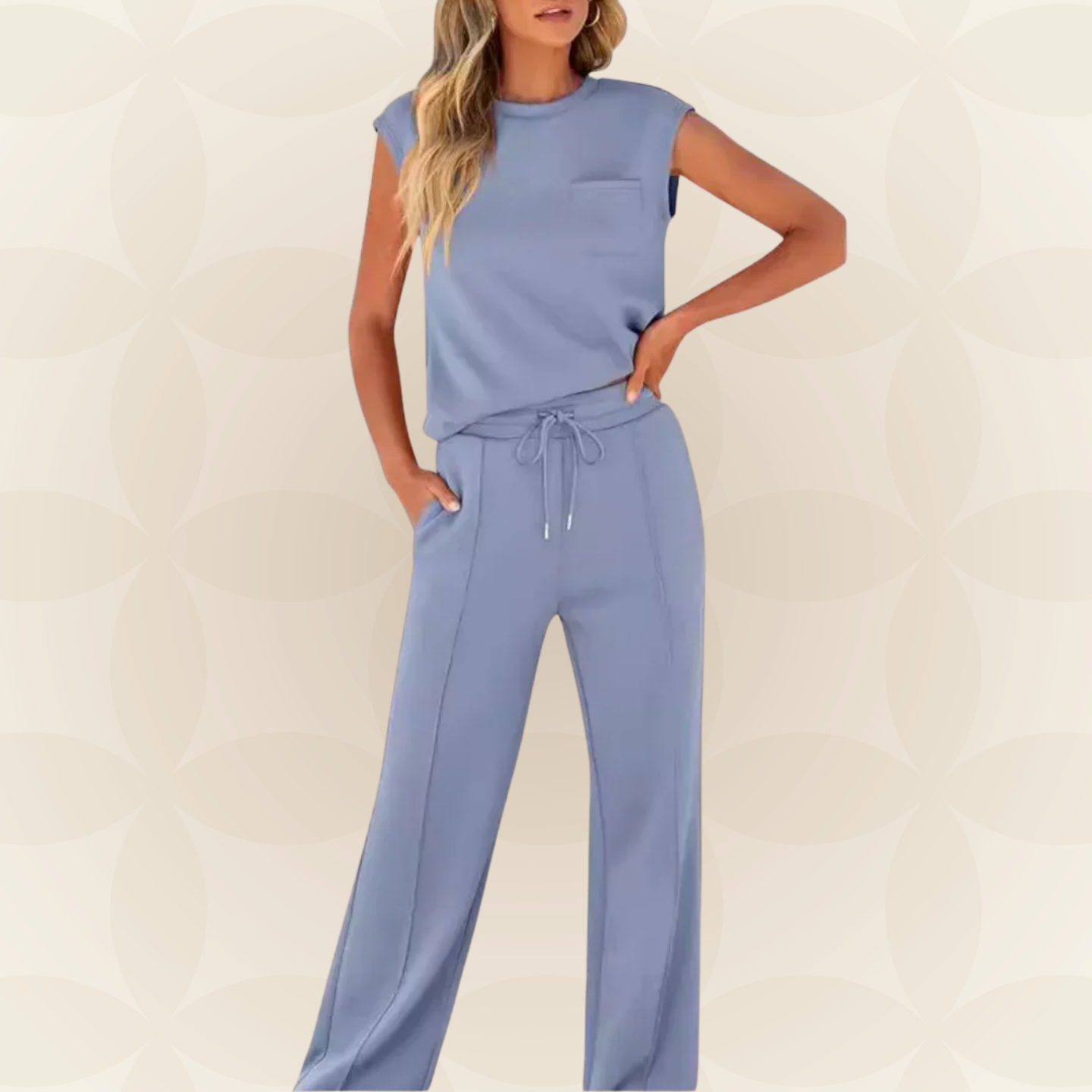 Anna | Casual Zomer Lounge Co-ord Set