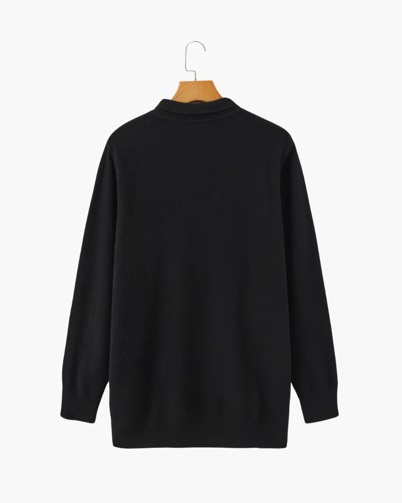 Halden Cashmere Knit Polo