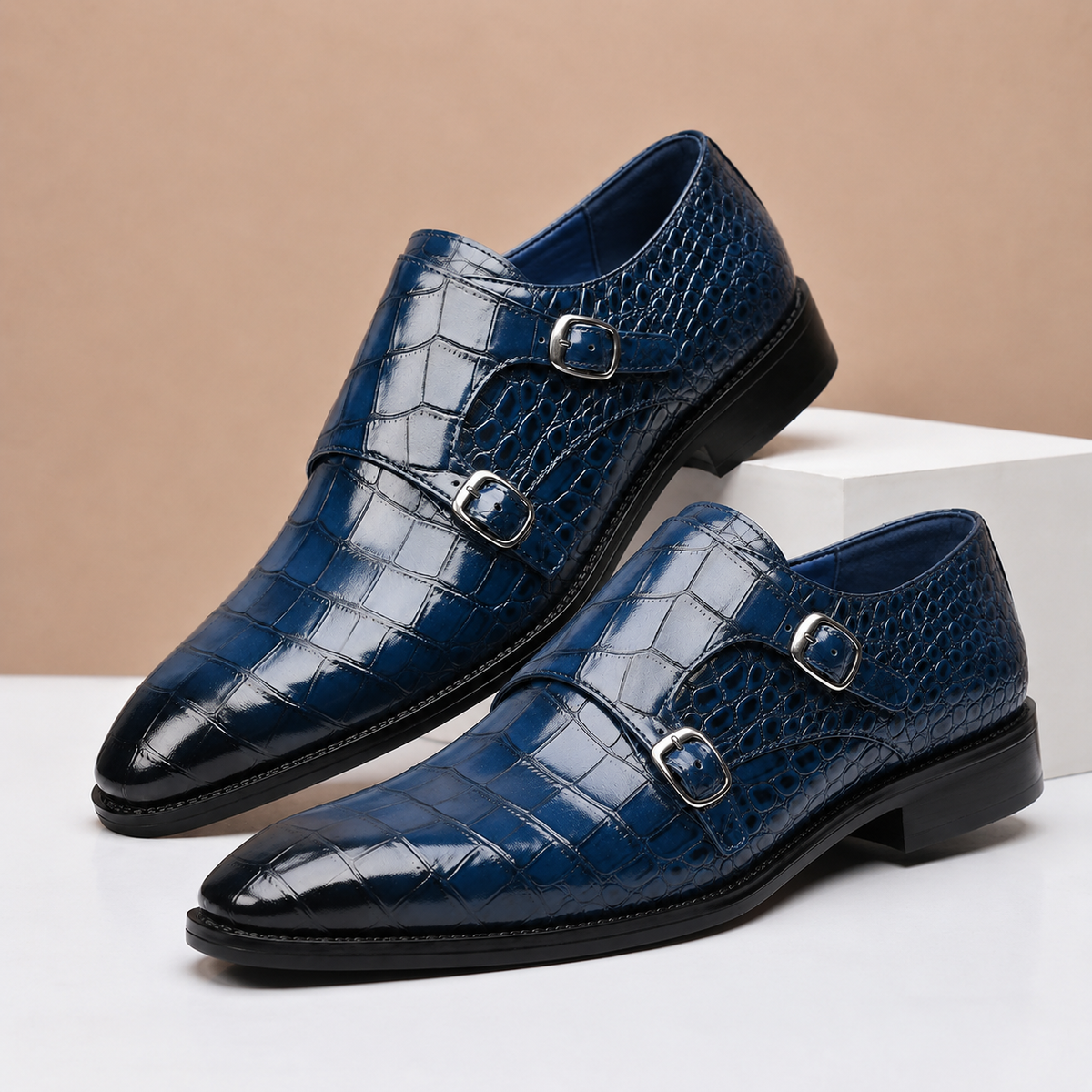 Ashton Monk Strap Shoes