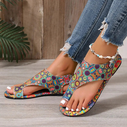 Boho Print Sandals