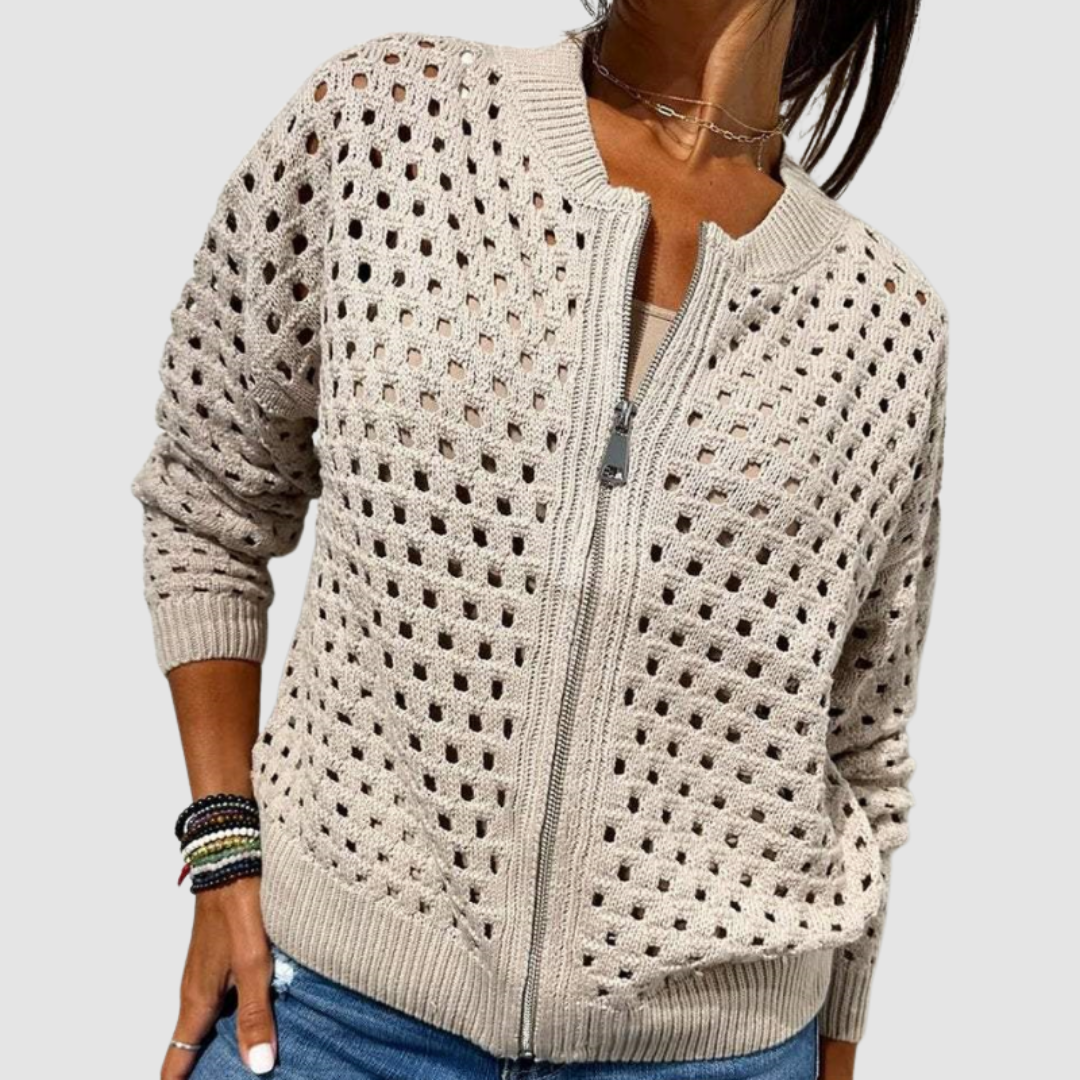 Sylvie Open Knit Cardigan