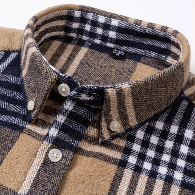 Camden Brushed Flannel Shirt