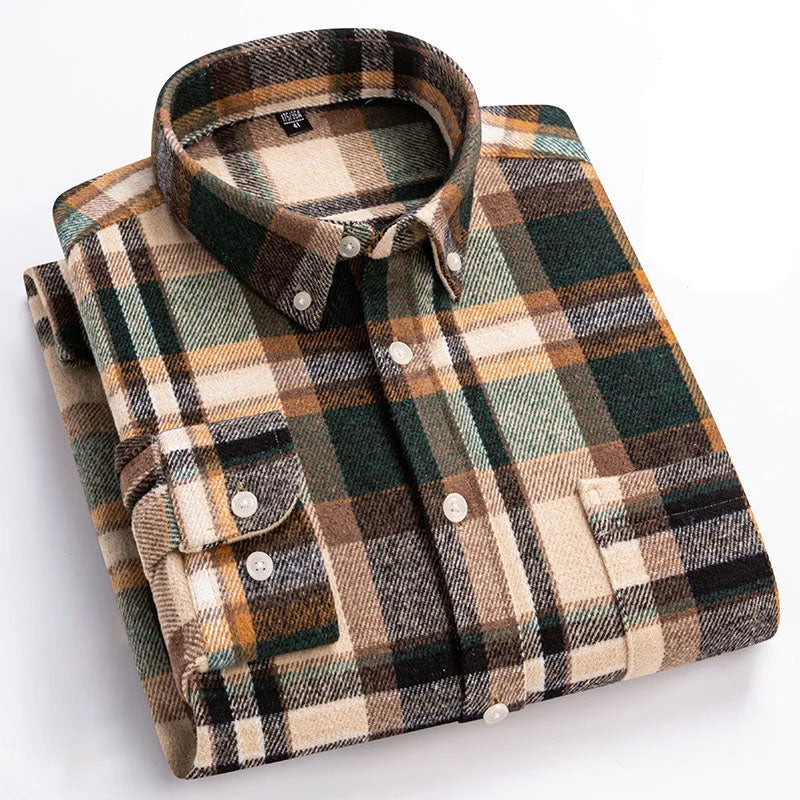 Camden Brushed Flannel Shirt